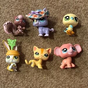 Littlest Pet Shop Colorful Animal Figurine Collection